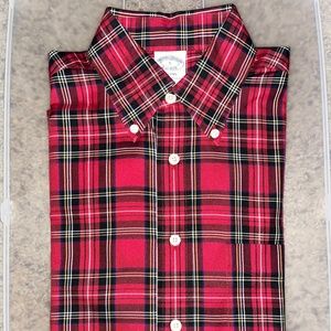 Brooks Brothers Royal Stewart Tartan Sport Shirt